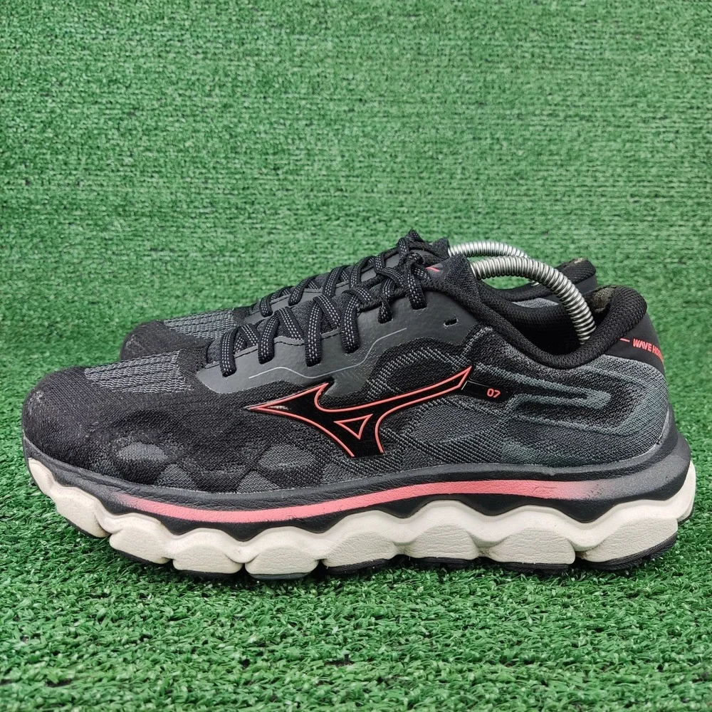 Mizuno Running Shoes Womens 10 Black Wave Horizon 6 J1GD242624‎ Stability Enerzy